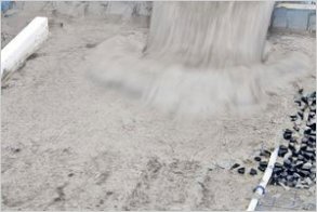 25. Einbringen des Estrichs